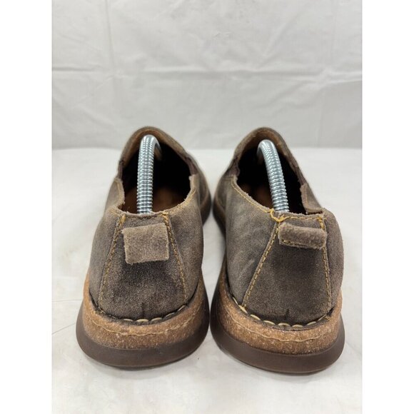 Børn Bryson Taupe Avola Distressed Leather Slip On Loafer Men's Size 9.5 - Picture 3 of 12